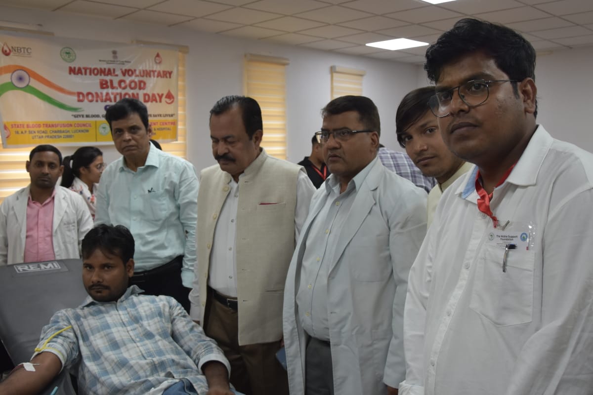 Donate Blood, Save Lives: A Voluntary Blood Donation Camp