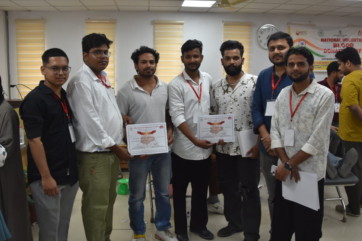 Donate Blood, Save Lives: A Voluntary Blood Donation Camp