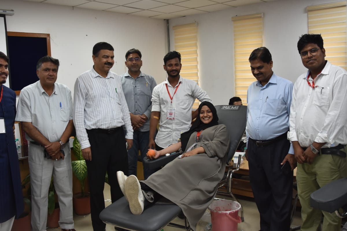 Donate Blood, Save Lives: A Voluntary Blood Donation Camp