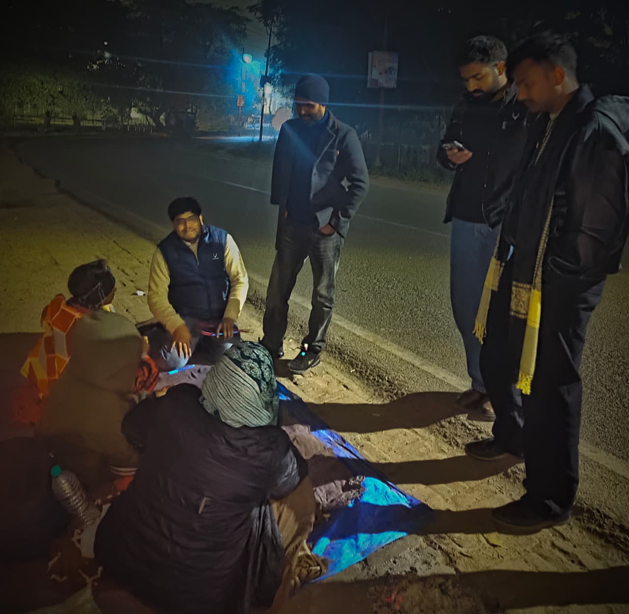 AMU Students’ Social Initiative on New Year: Blanket Distribution and Educational Awareness Drive by The Noble Support Foundation
